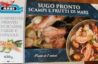 Sugo pronto scampi e frutti di mare