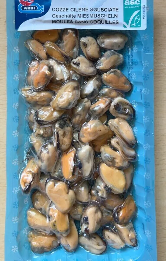 Moules sans coquilles