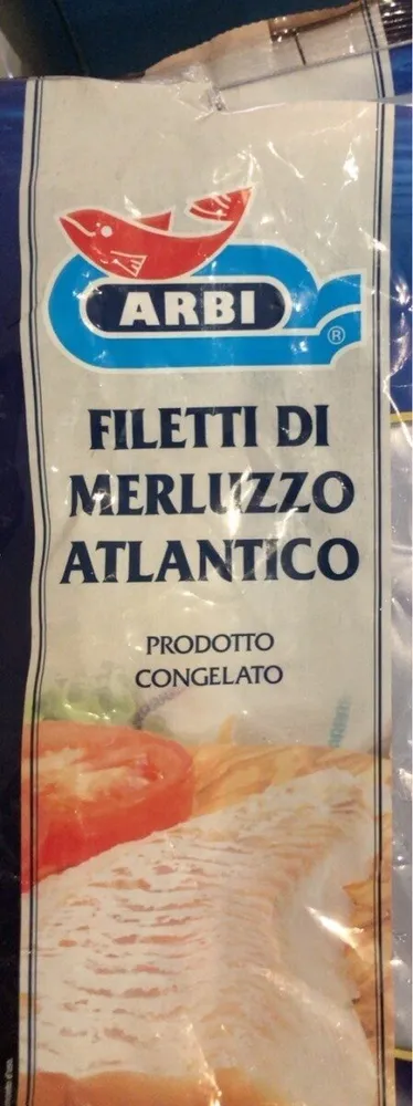 Filetti di merluzzo atlantico