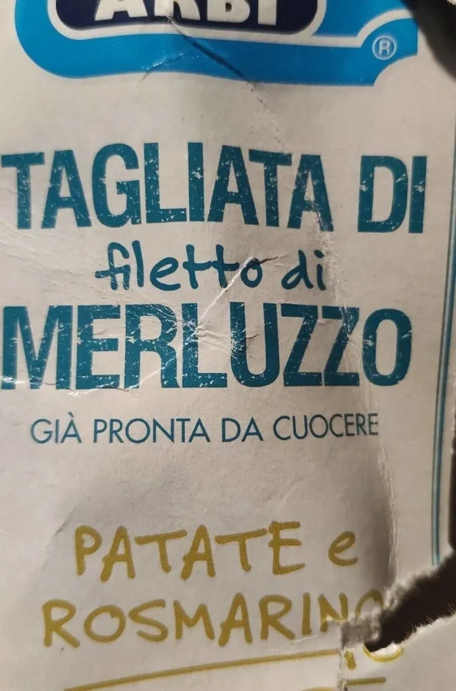 Tagliata di Merluzzo patate e rosmarino