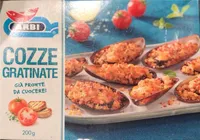 cozze gratinate