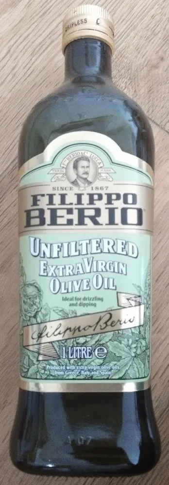 Unfiltered extra virgin olive oil