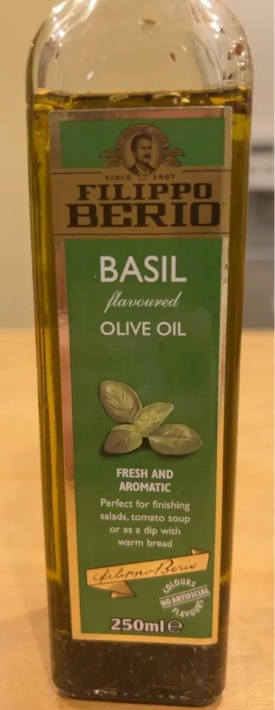 Basil Flavoured Olive Oil
