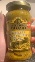 Grilled vegetable pesto