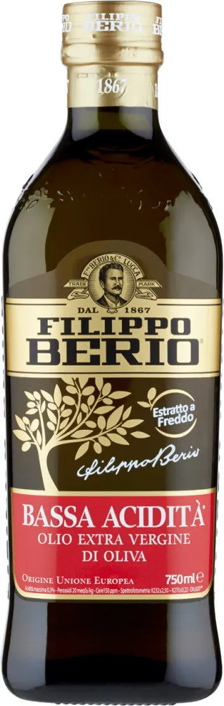 Bassa acidità olio extra vergine di oliva