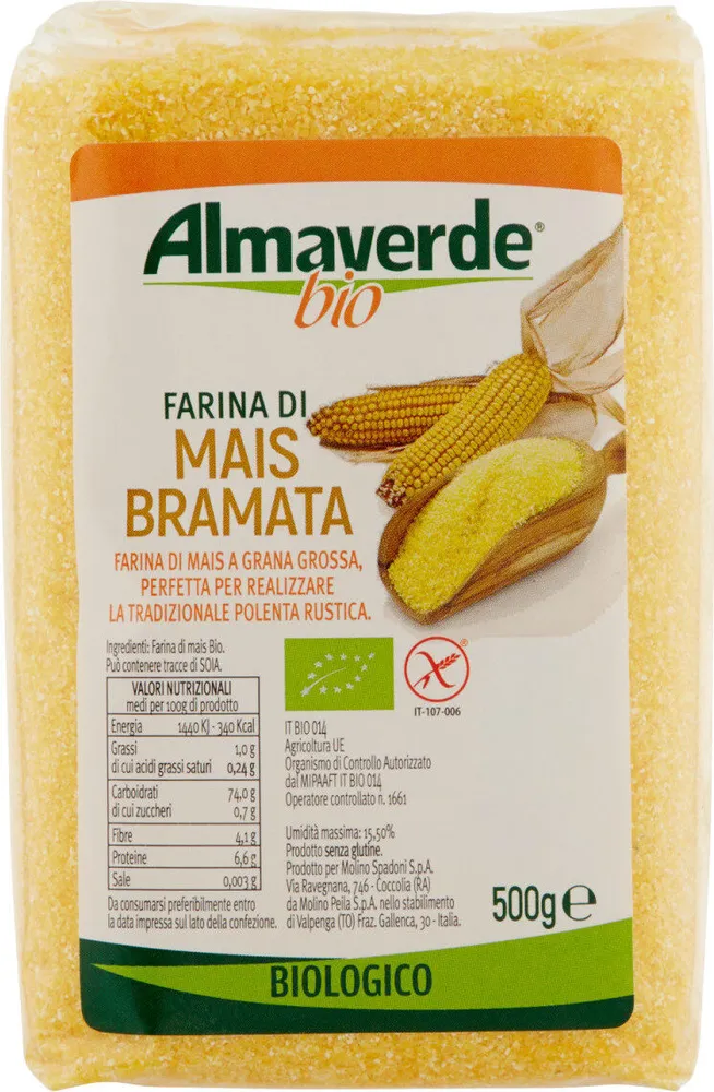 Farina di mais bramata