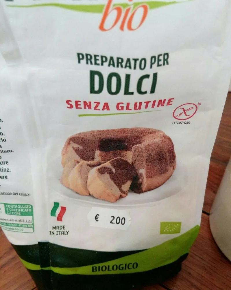 Preparato per Dolci senza glutine