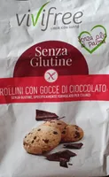 Frollini con gocce di cioccolato