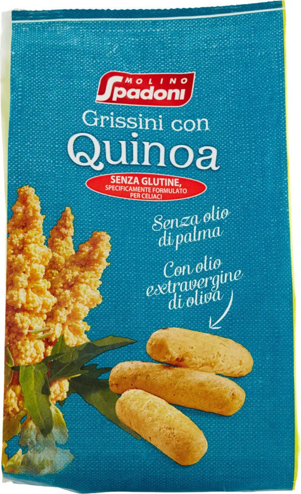 Senza glutine grissini con quinoa