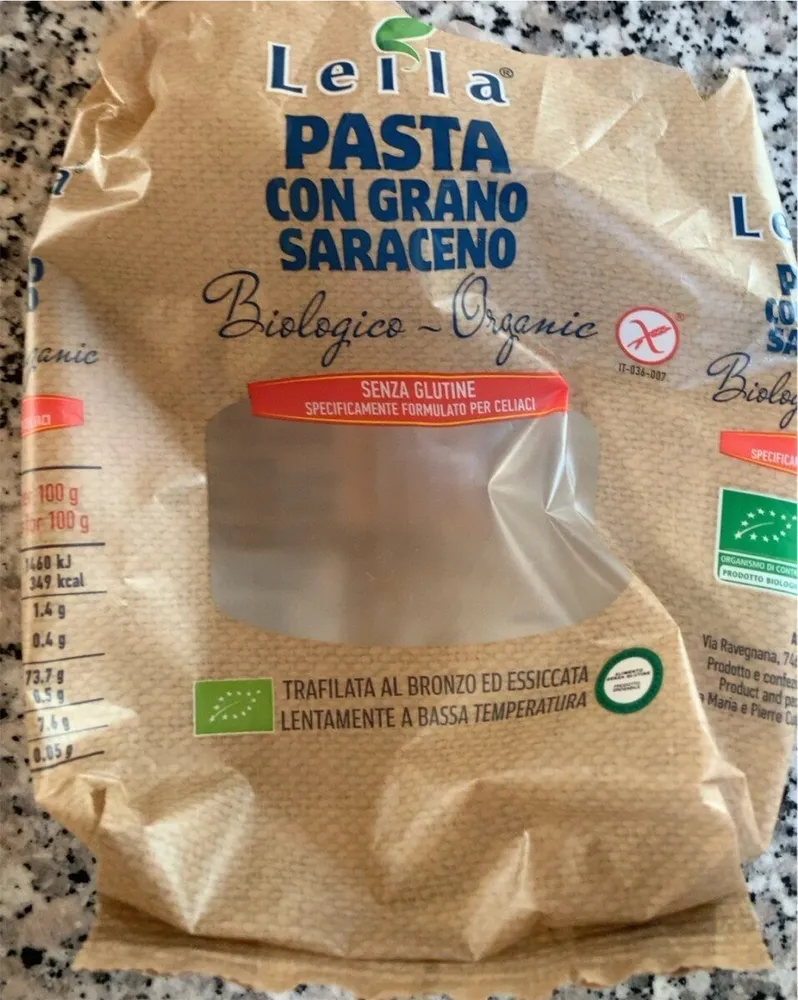 Pasta con grano saraceno