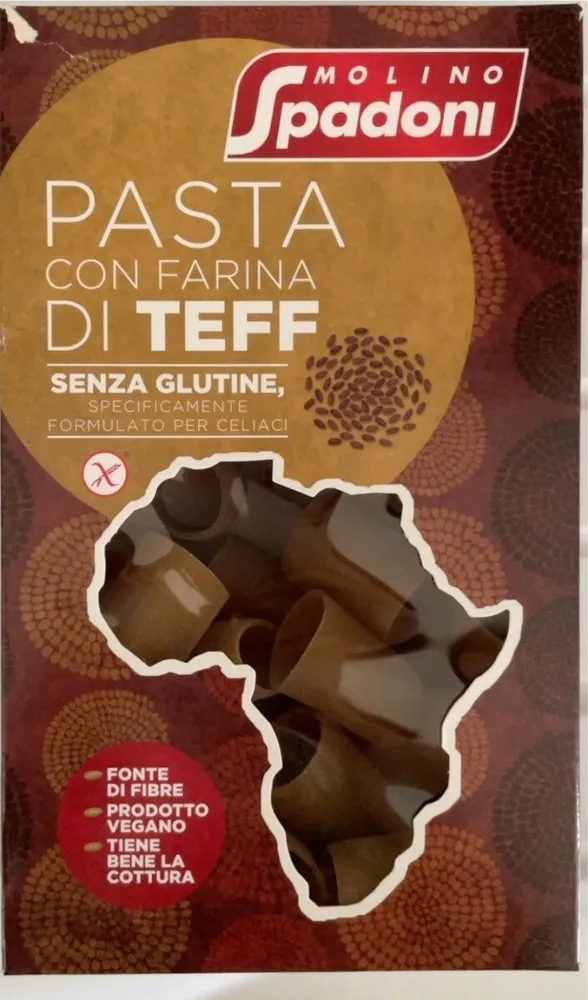 Pasta con farina di teff senza glutine