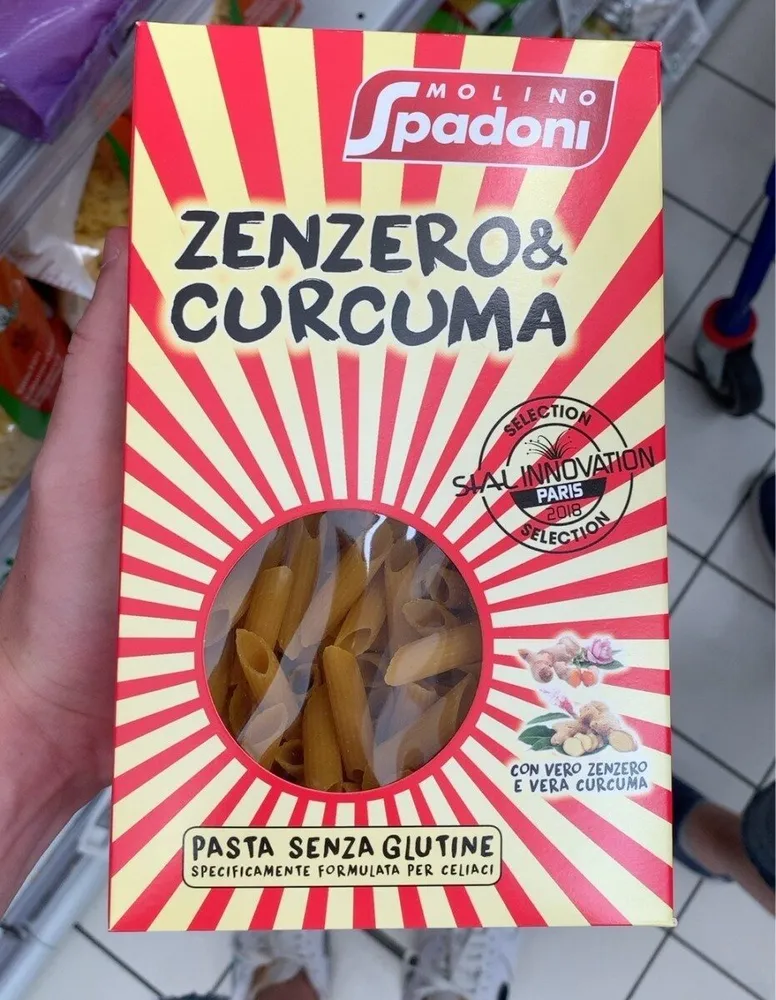 Penne Zenzero e Curcuma