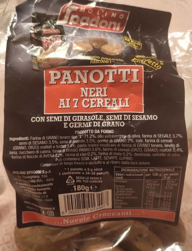 Panotti Neri ai 7 cereali