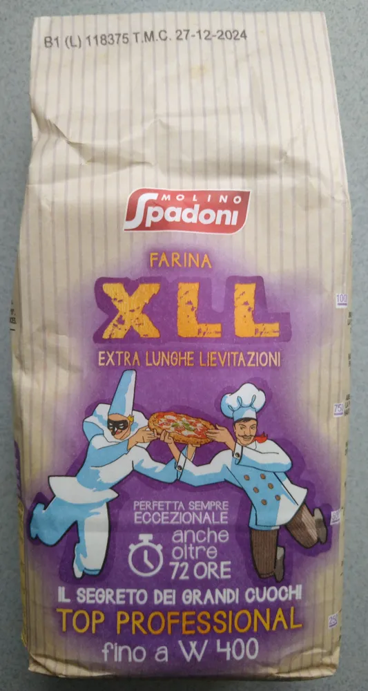 Farina del extra lunghe lievitazioni
