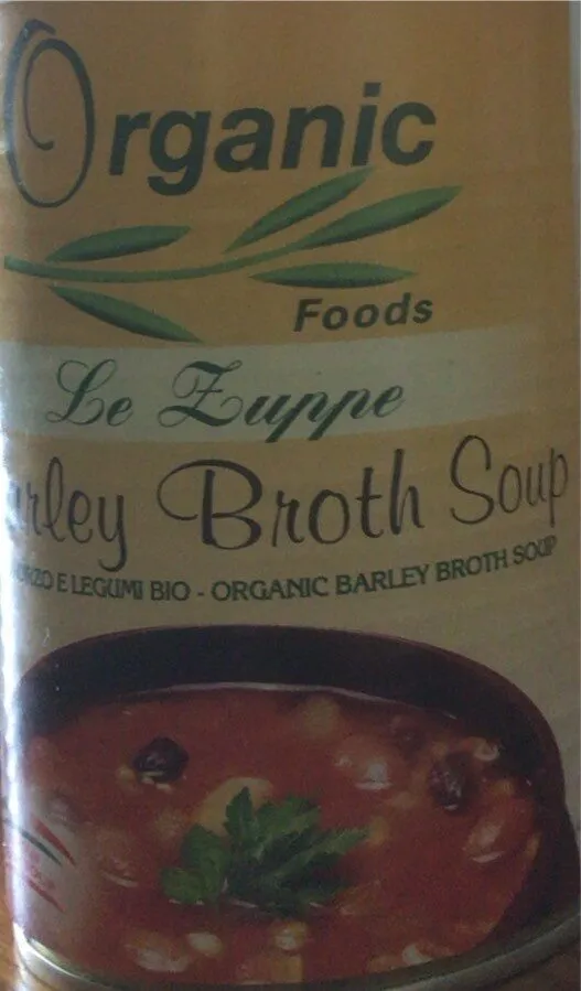 Barley broth soup