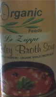 Barley broth soup
