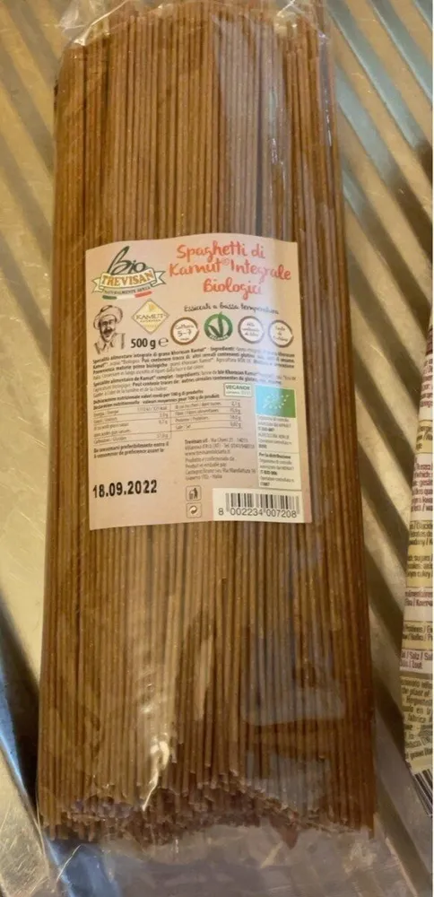 Spaghetti di kamut integrale biologici