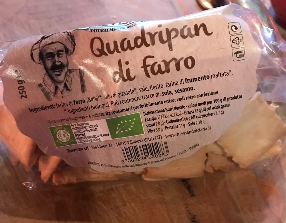 Quadripan di farro