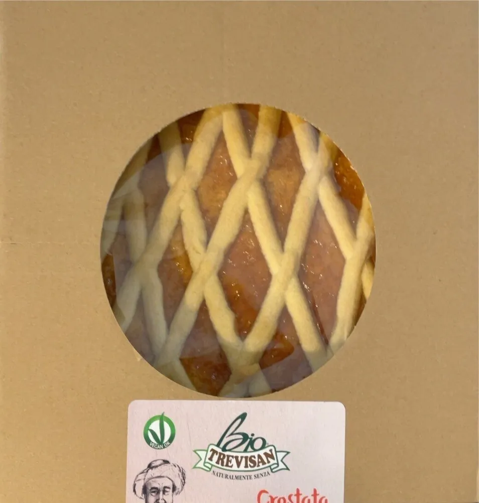 Crostata all’albicocca biologica