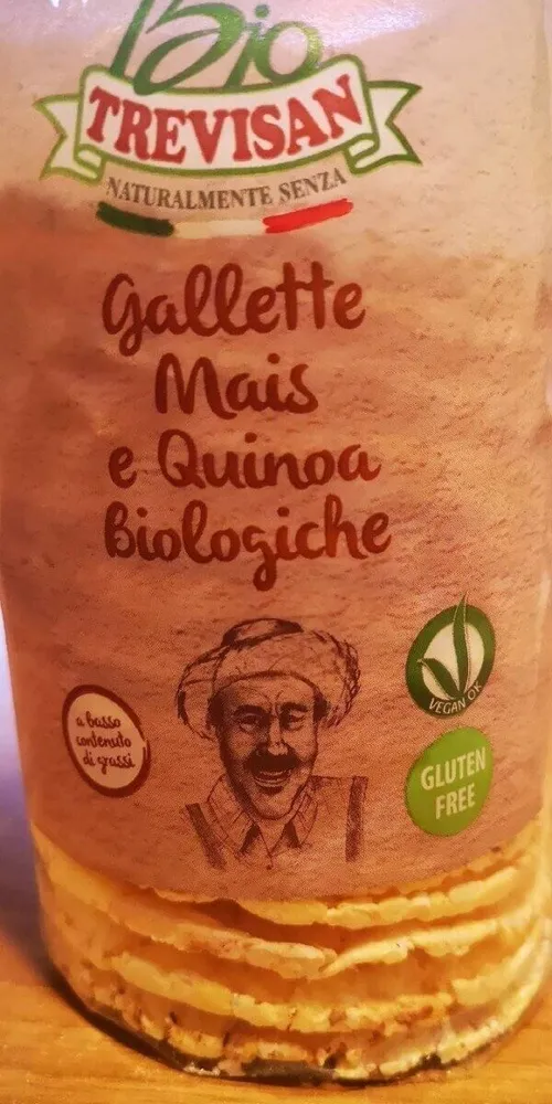 Gallette mais quinoa biologiche