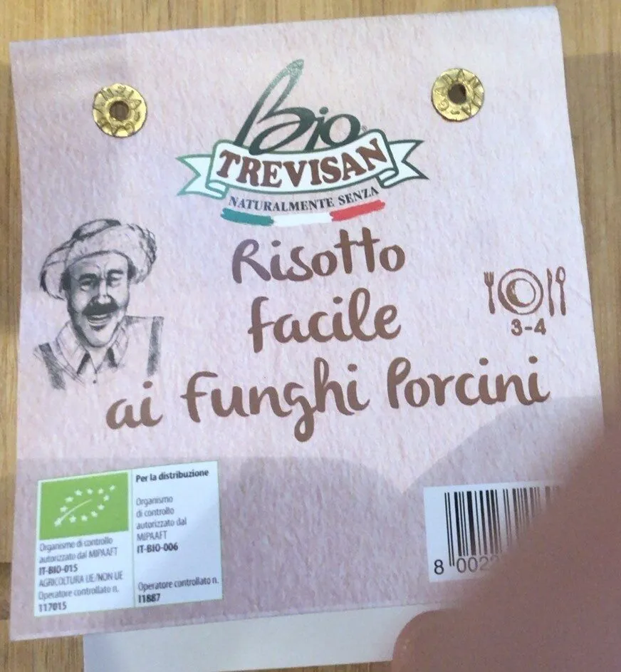 Risotto facileai funghi porcini