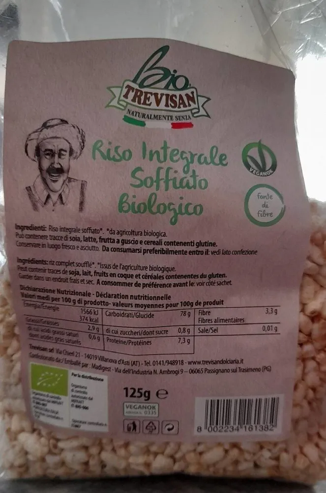Riso Integrale Soffiato Biologico