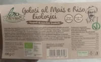 Golosi al Mais e Riso Biologici
