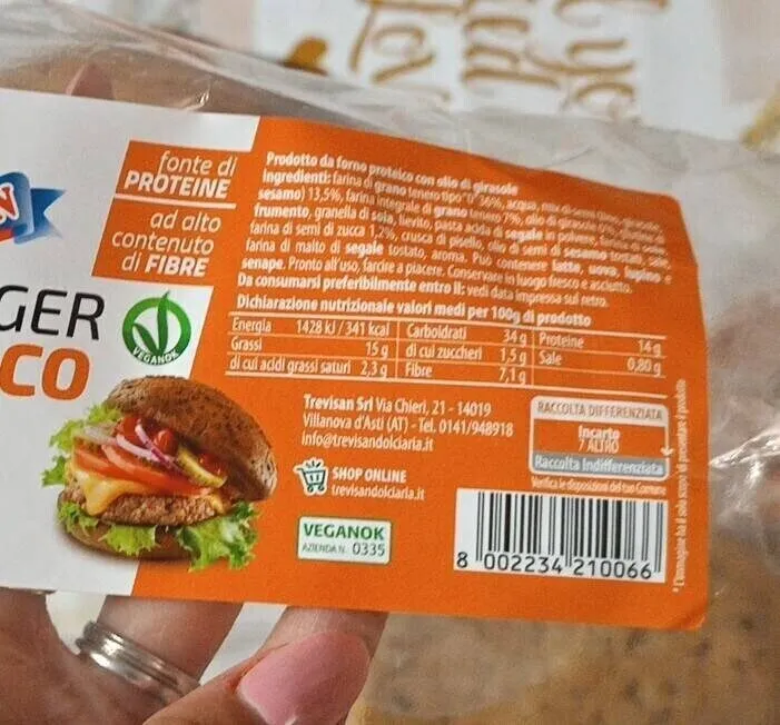 Bug burger proteico