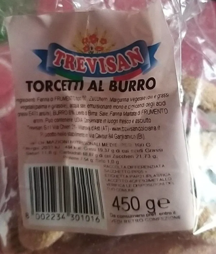 Torcetti al burro