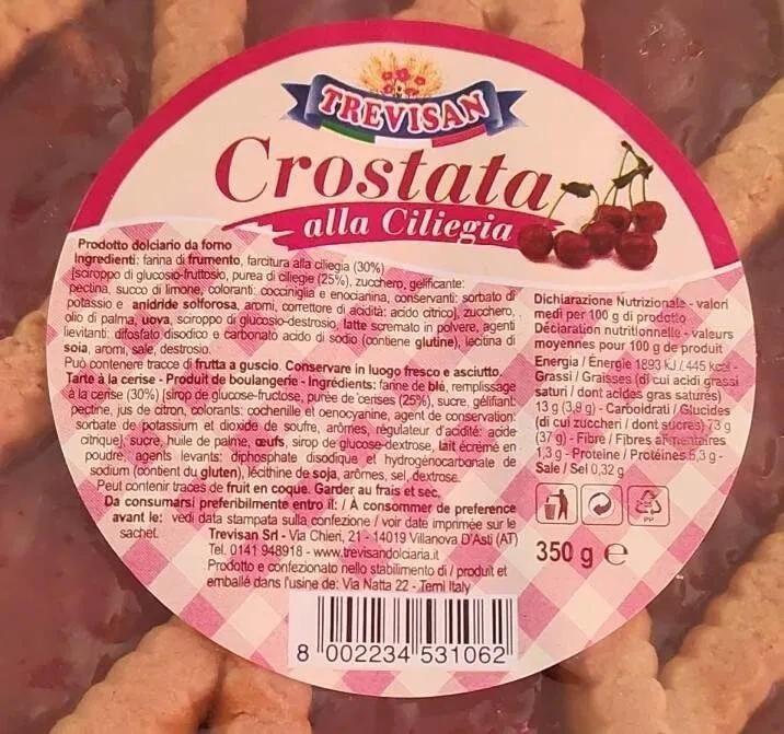 Crostata alla ciliegia