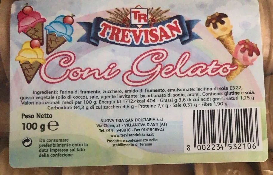 Coni gelato