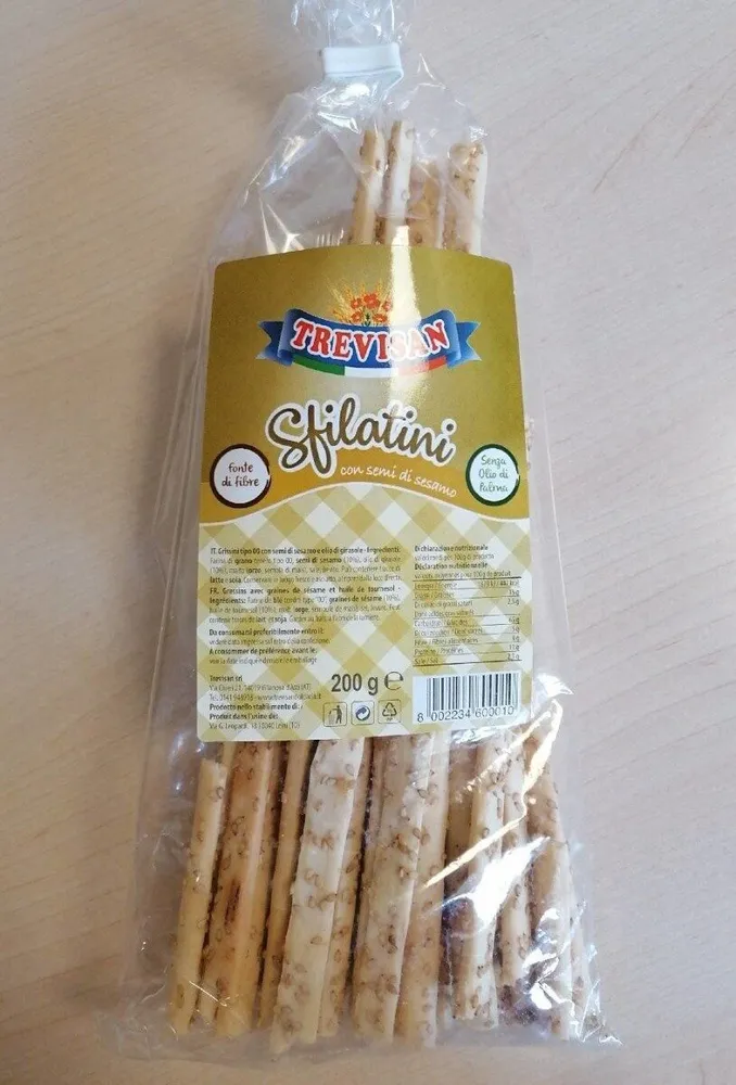 Sfilatini con semi di sesamo