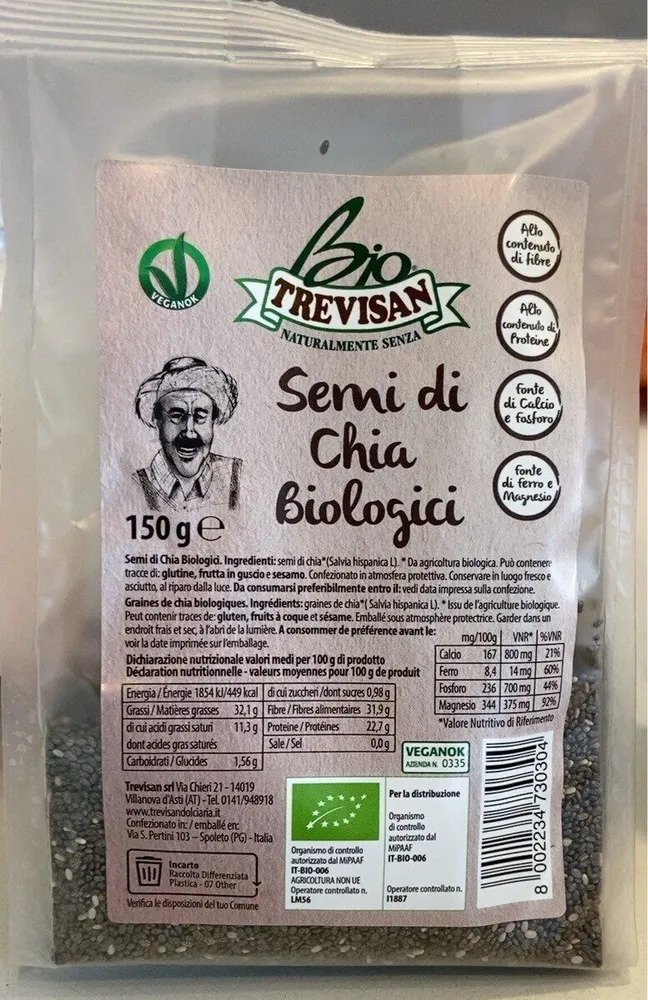 Semi di chia biologici