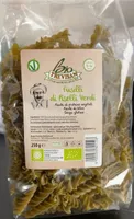 Fusilli di piselli verdi