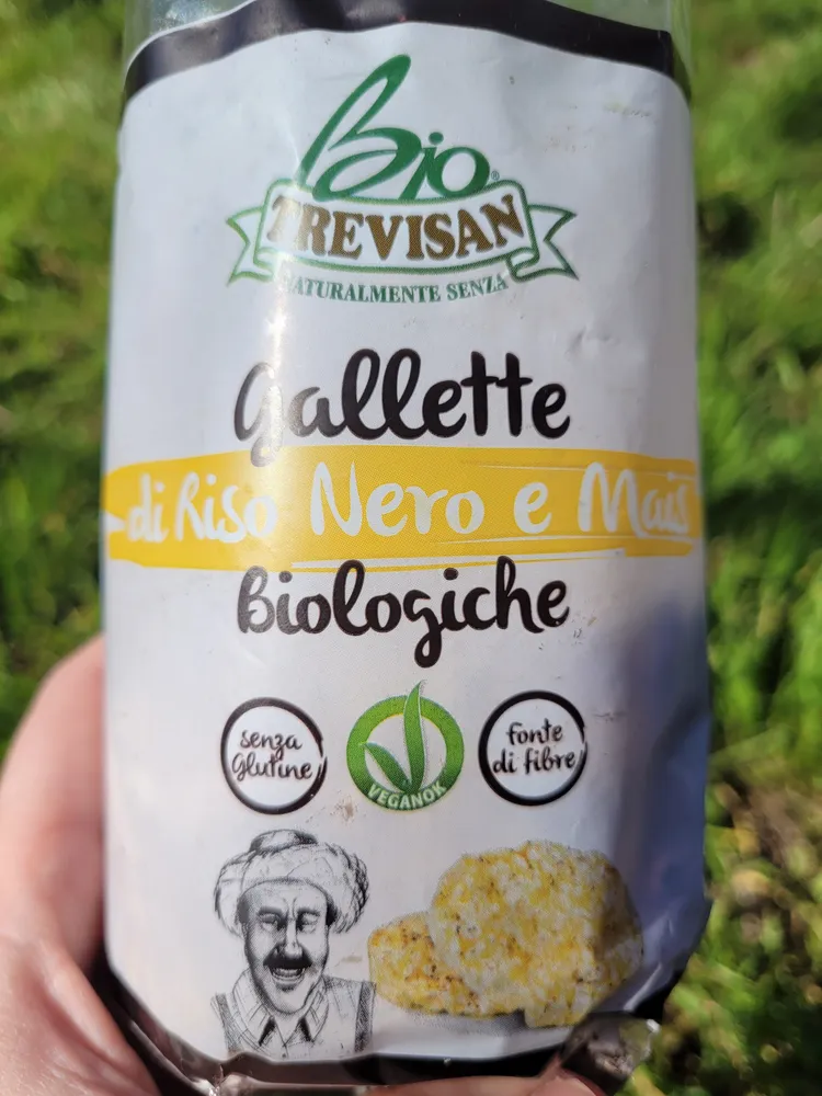 Gallette riso nero e mais - Trevisan