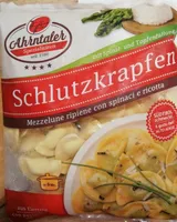 Ahrntaler Schlutzkrapfen Spinat und Ricotta