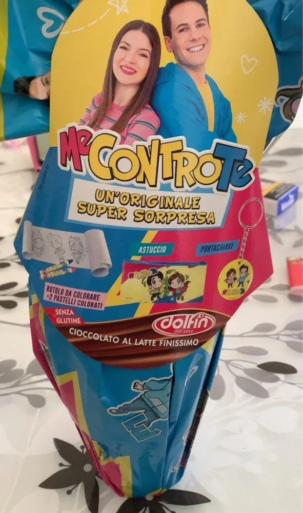Cioccolato al latte finissimo Me contro Te