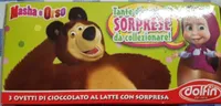 Huevos de chocolate masha y oso