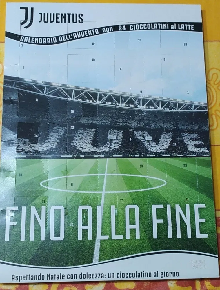 Calendario dell'avvento Juventus