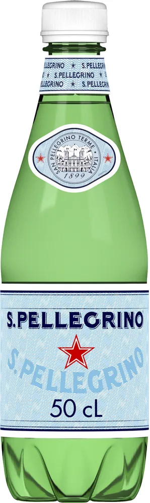 Eau minérale naturelle gazeuse 50cl PET