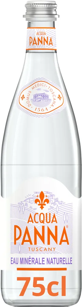 ACQUA PANNA Eau Minérale Naturelle 75cl verre perdu