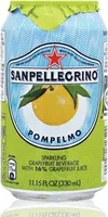 Agua Sparkling Con Jugo De Frutas Lata 330 ML Pompelmo