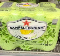 Sanpellegrino lemon and tea
