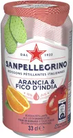 SANPELLEGRINO Bois pétil au jus d'orange et de figue de Barbarie 33cl