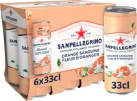 SANPELLEGRINO Momenti Orange sanguine Fleur d'orange 6x33cl