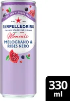 SANPELLEGRINO Momenti boisson gazeuse aromatisée Grenade Cassi 33cl