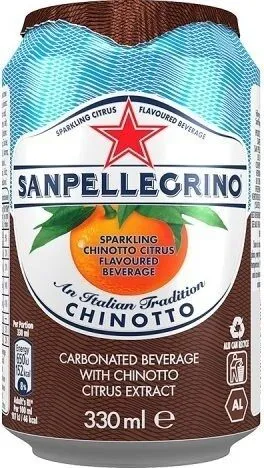 Sparkling Fruit Beverages Chinotto Can