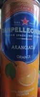 Sanpellegrino aranciata orange