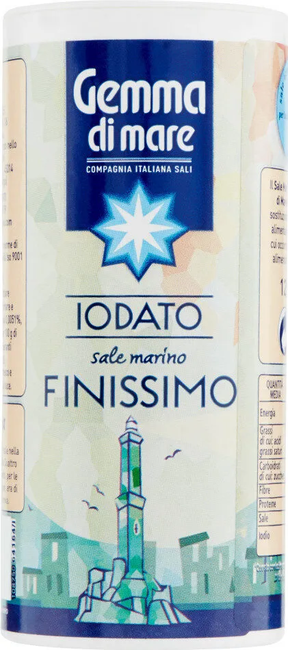 Sale marino iodato finissimo