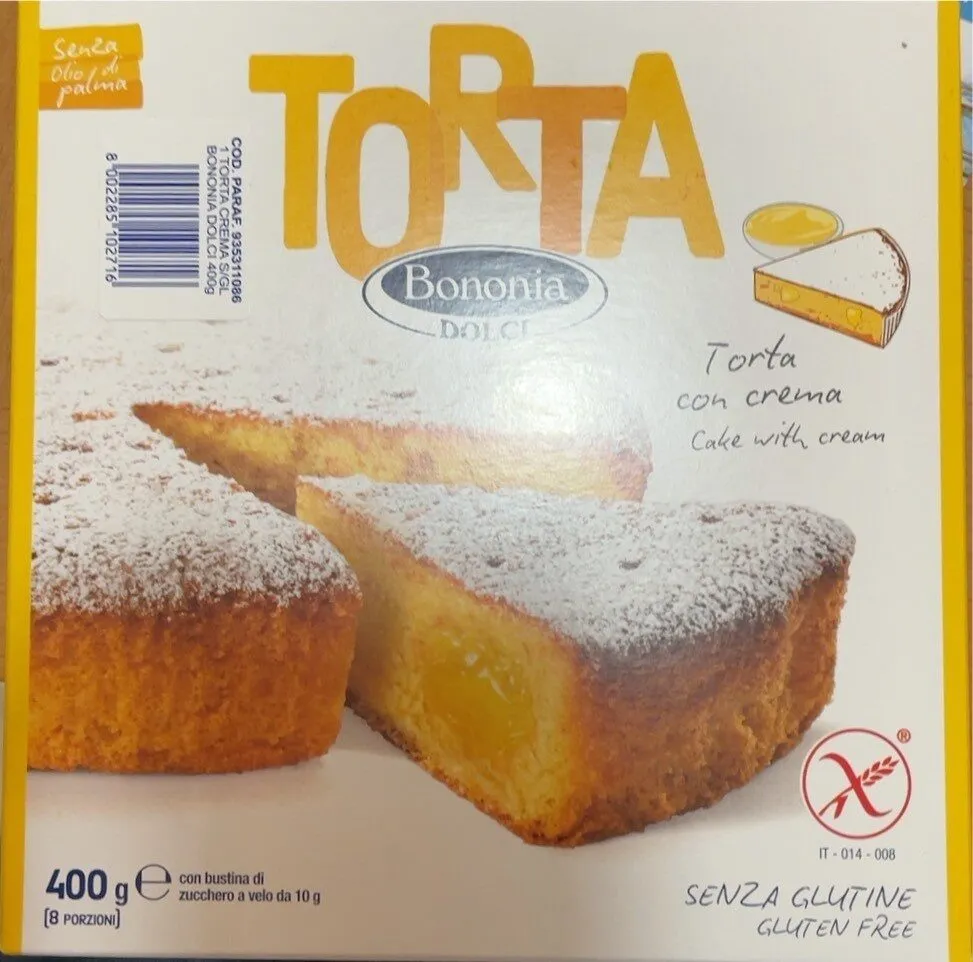 Torta con crema